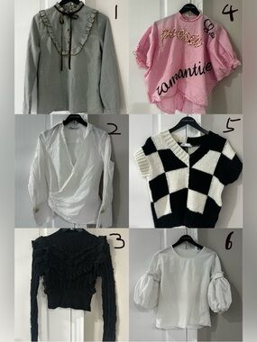 Zara and Mixed Brand Women's Tops Bundle